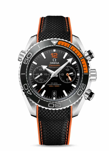Omega Seamaster Planet Ocean 600M Co-Axial 45.5 Master Chronometer Chronograph Stainless Steel / Orange / Rubber 215.32.46.51.01.001 (21532465101001)